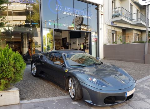 Ferrari F-430. Pioneer Deh-P99RS,  Focal.